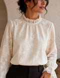Blouse volantée
