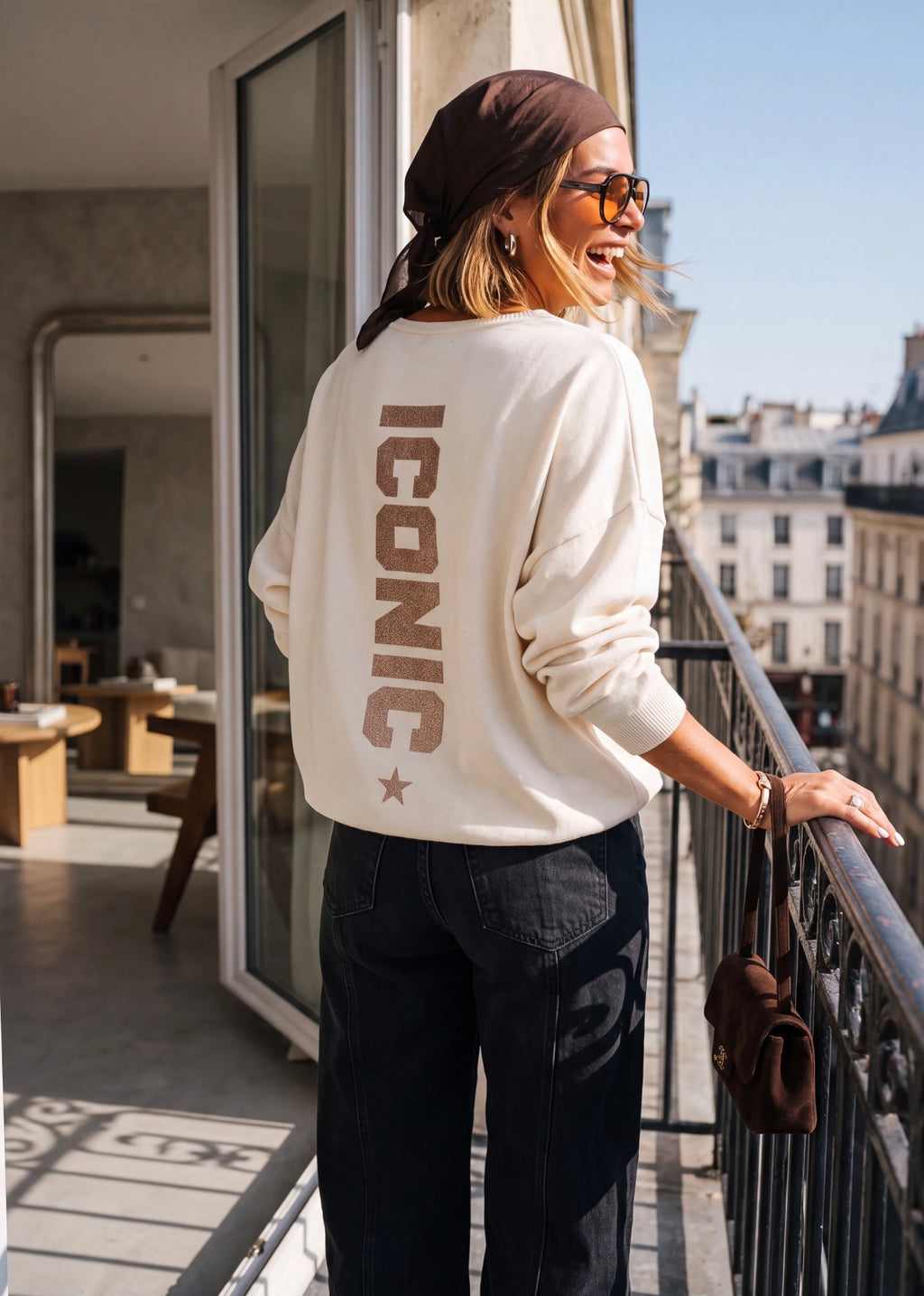 Pull ICONIC Écru