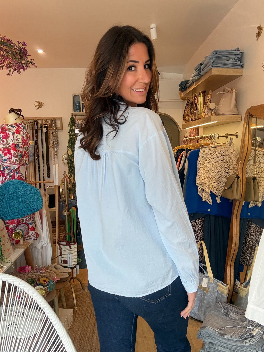 Chemise Azur