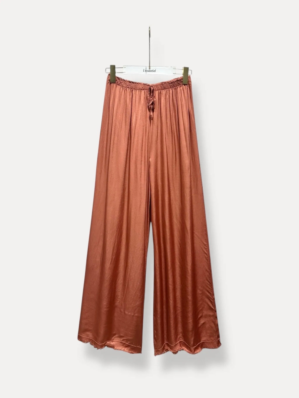 Pantalon fluide Terracotta