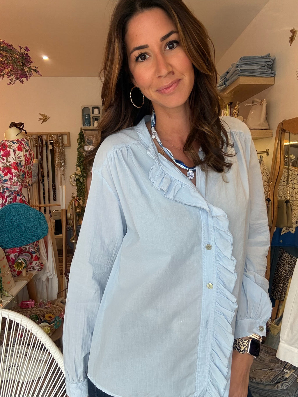 Chemise Azur