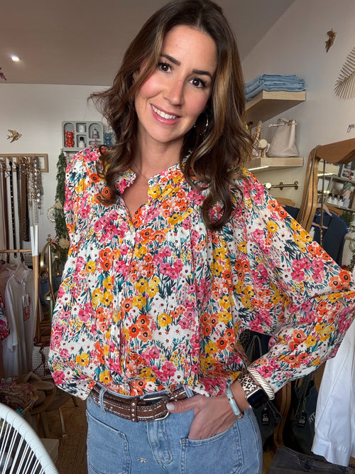 Blouse Floral