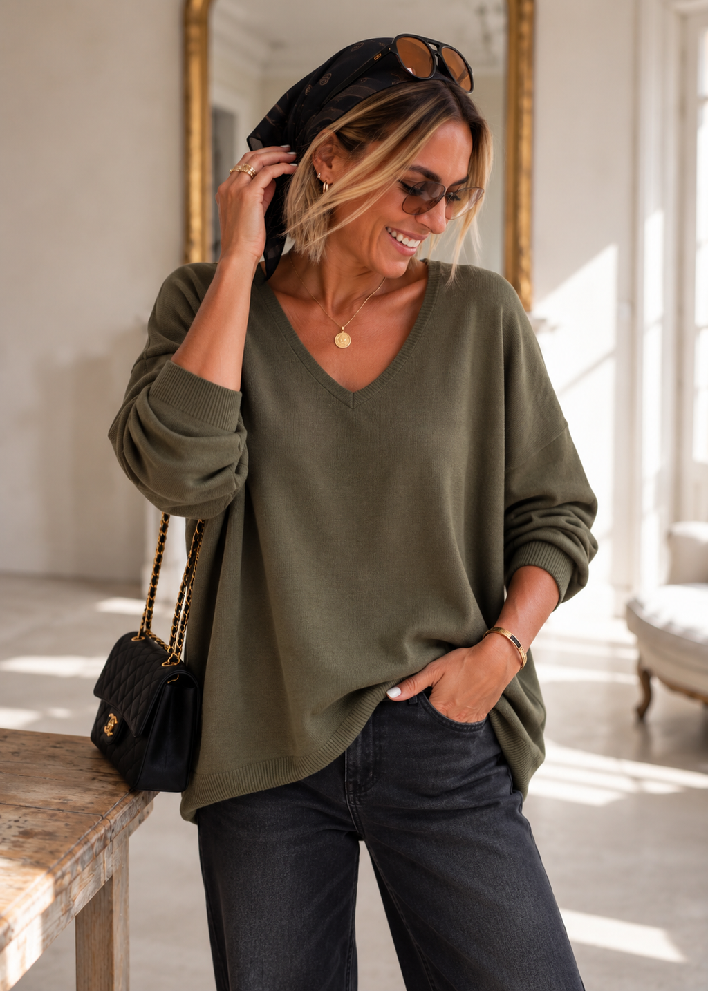 Pull ICONIC Kaki