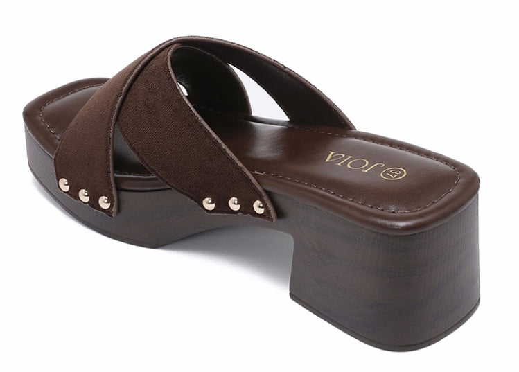 Mules Chocolat