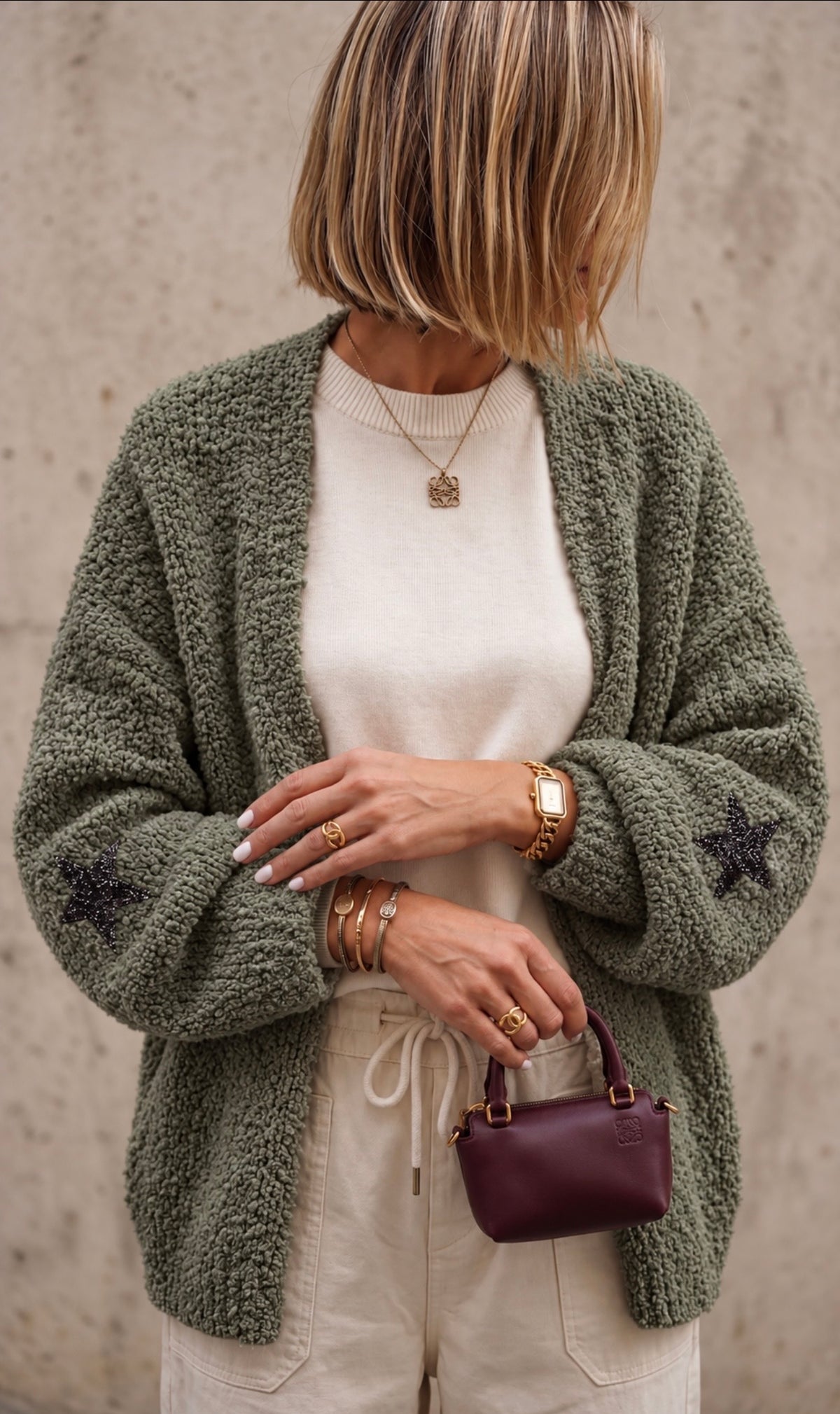 Gilet Ginette Kaki