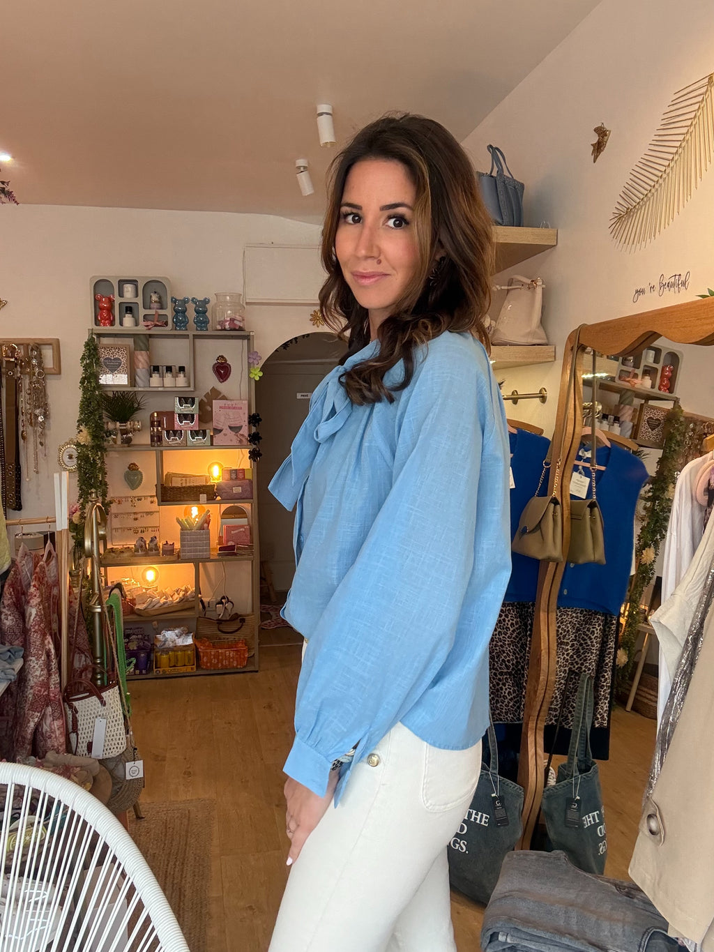 Chemise Azur