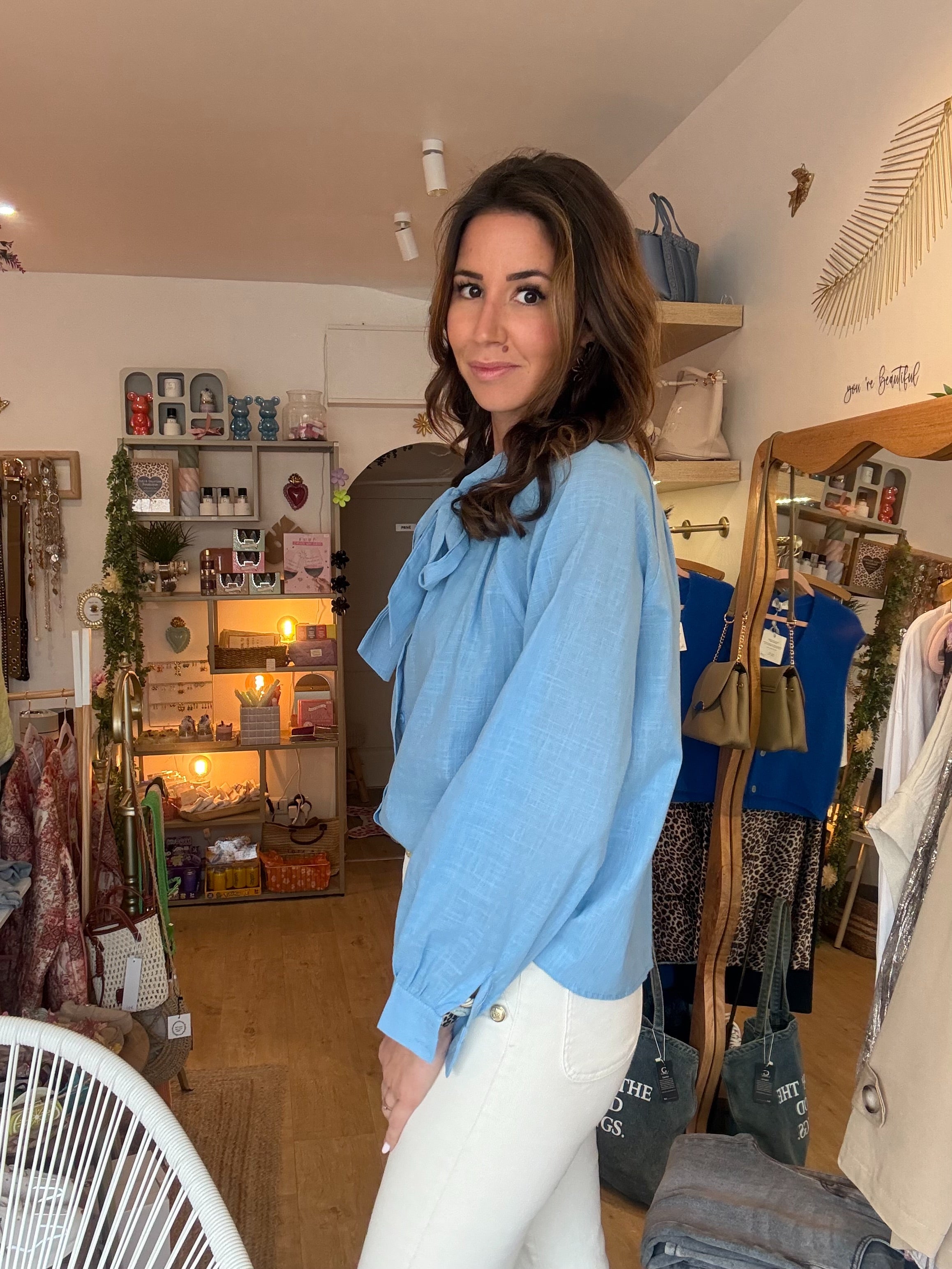 Chemise Azur