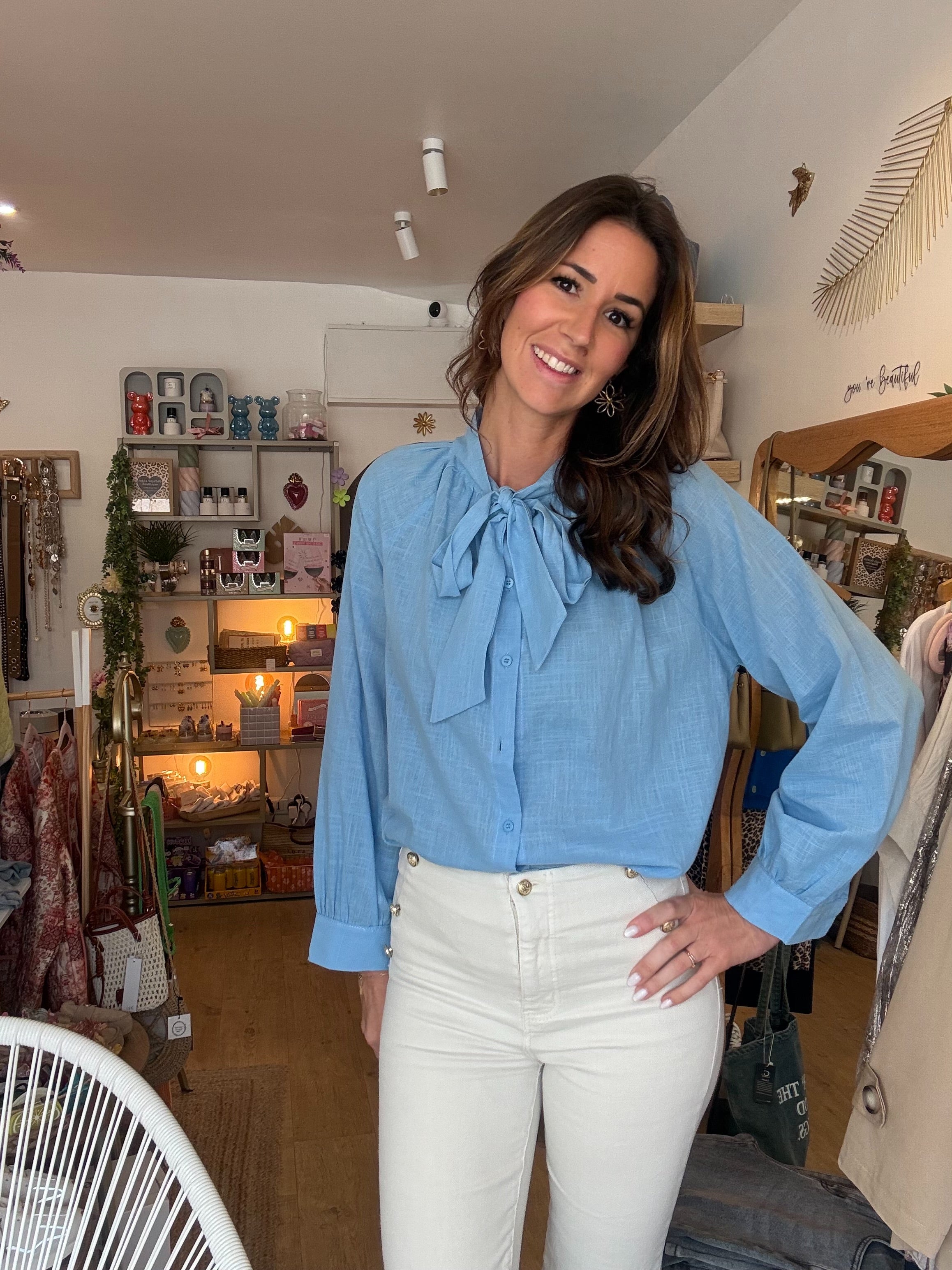 Chemise Azur