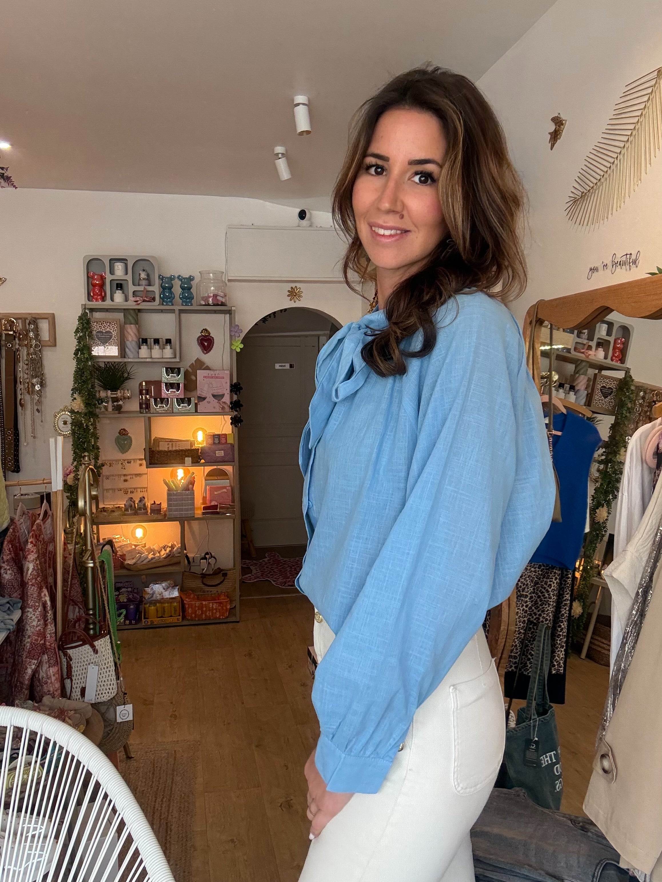Chemise Azur