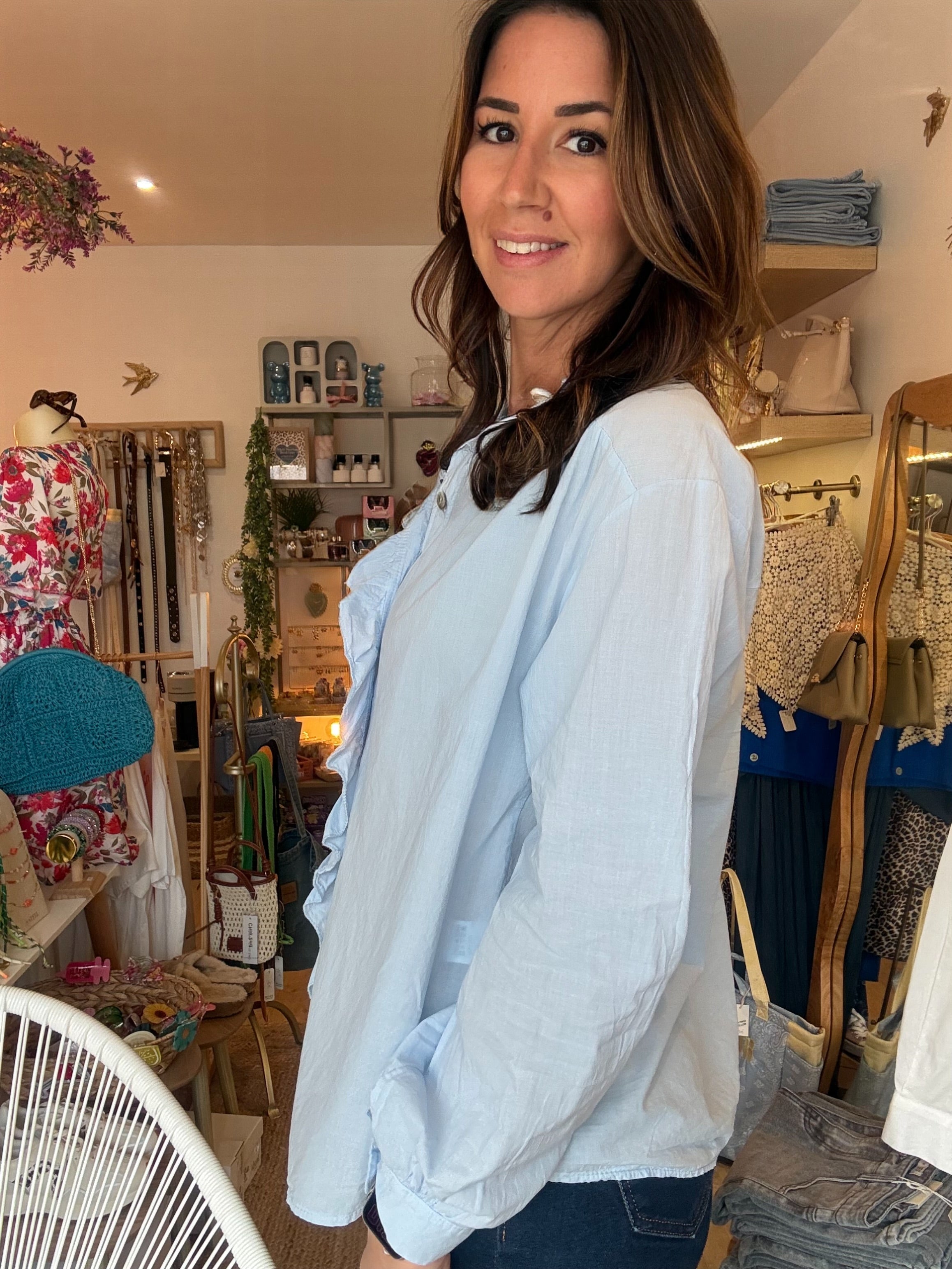 Chemise Azur