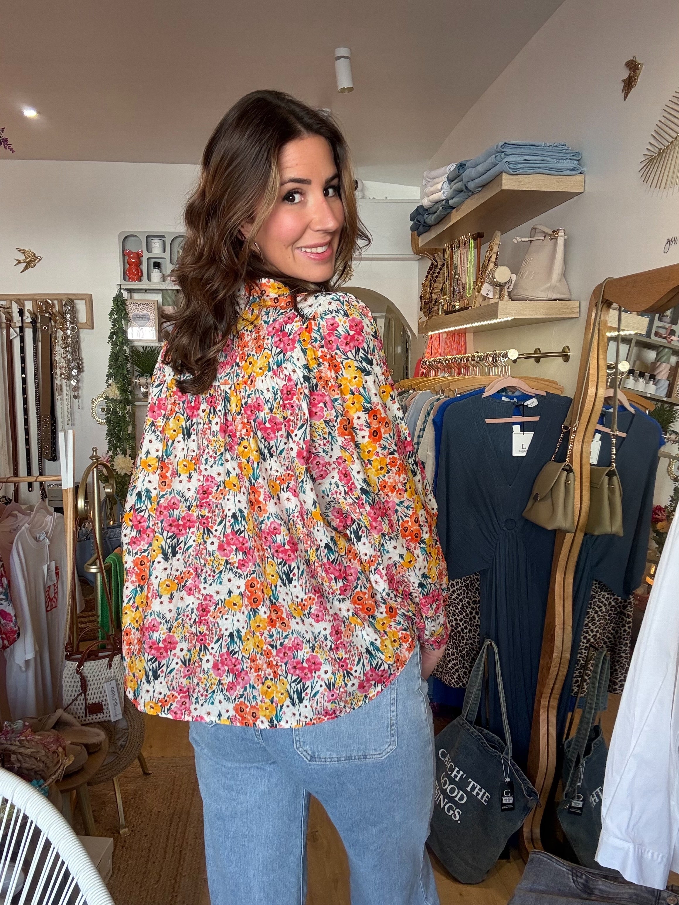 Blouse Floral