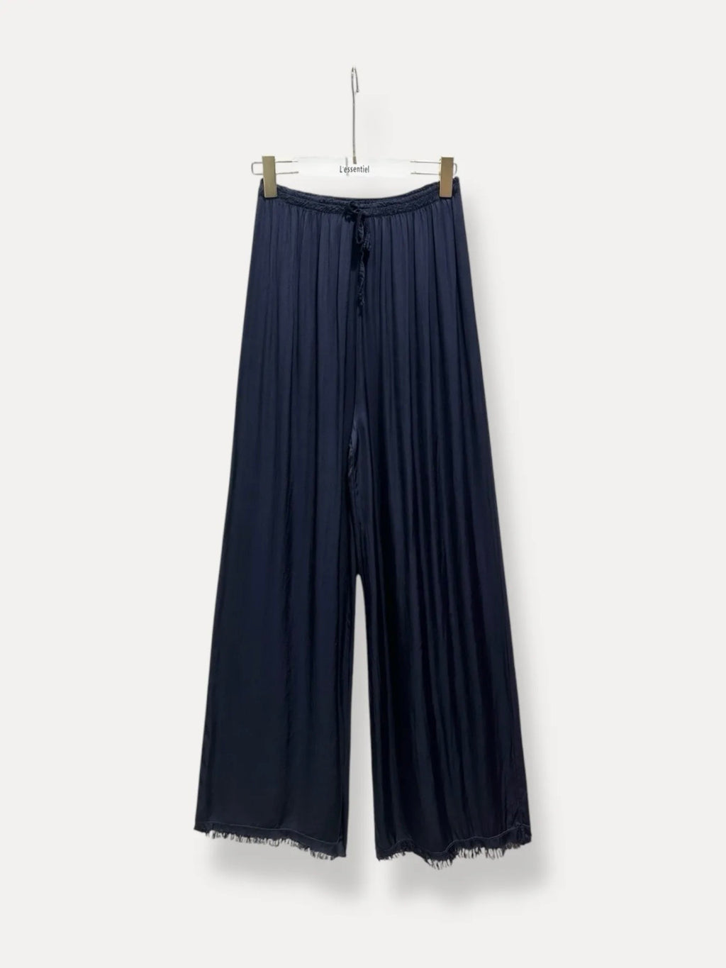 Pantalon fluide Bleu Nuit