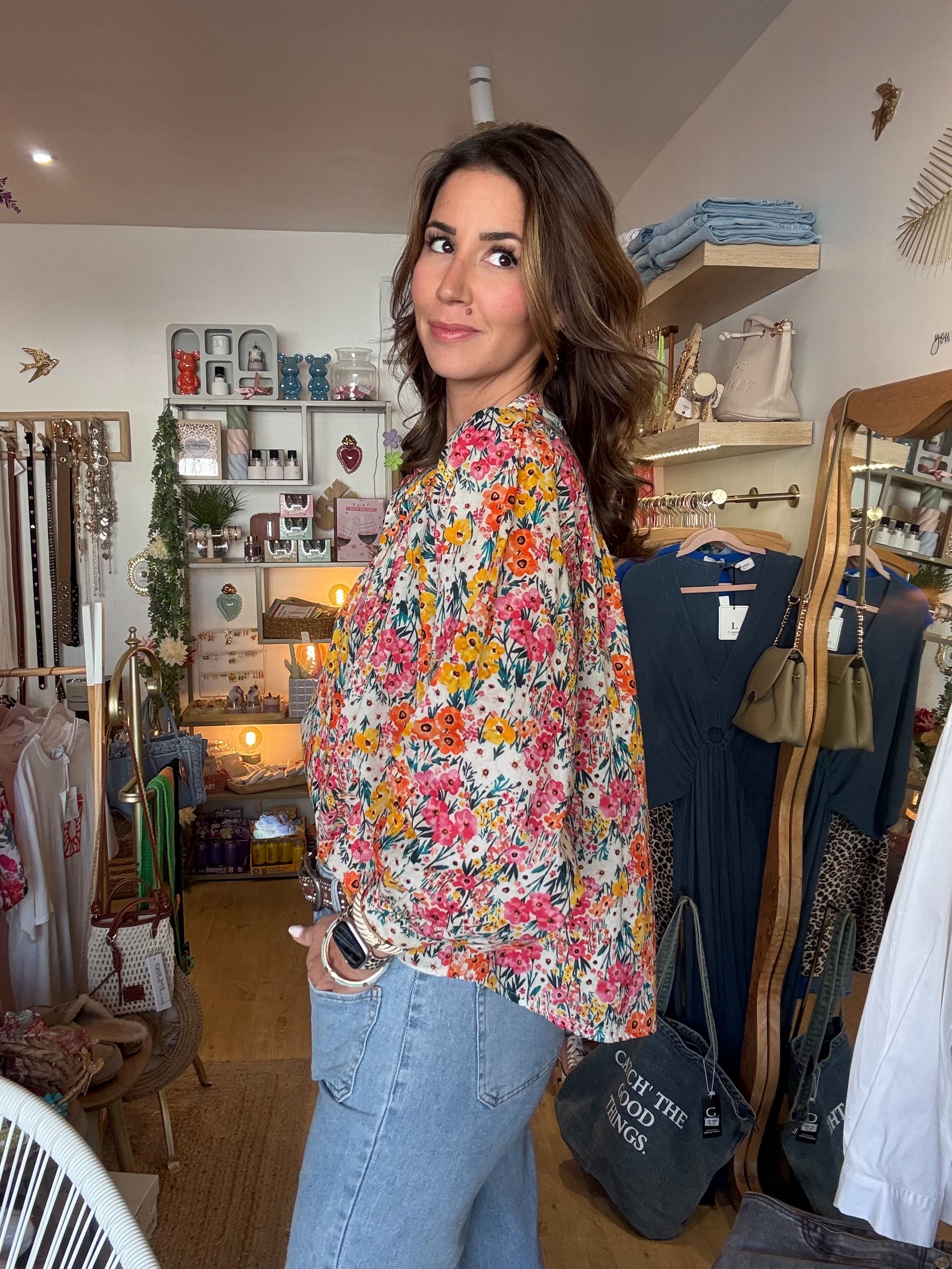 Blouse Floral