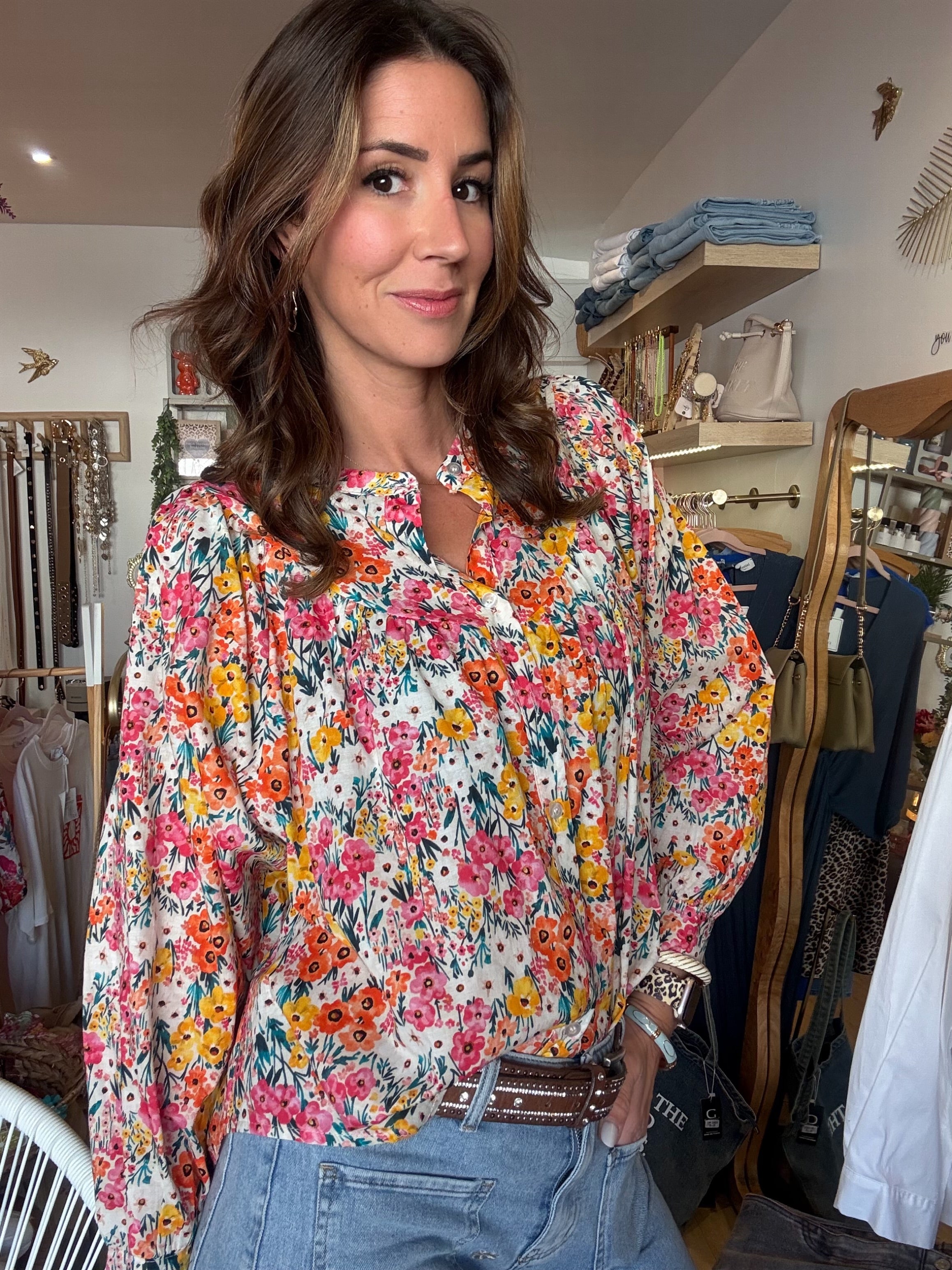 Blouse Floral