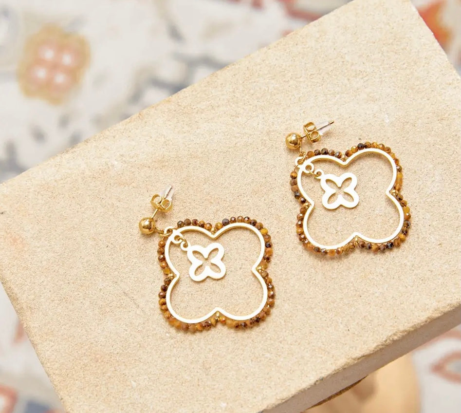 Boucles d’oreilles Perles